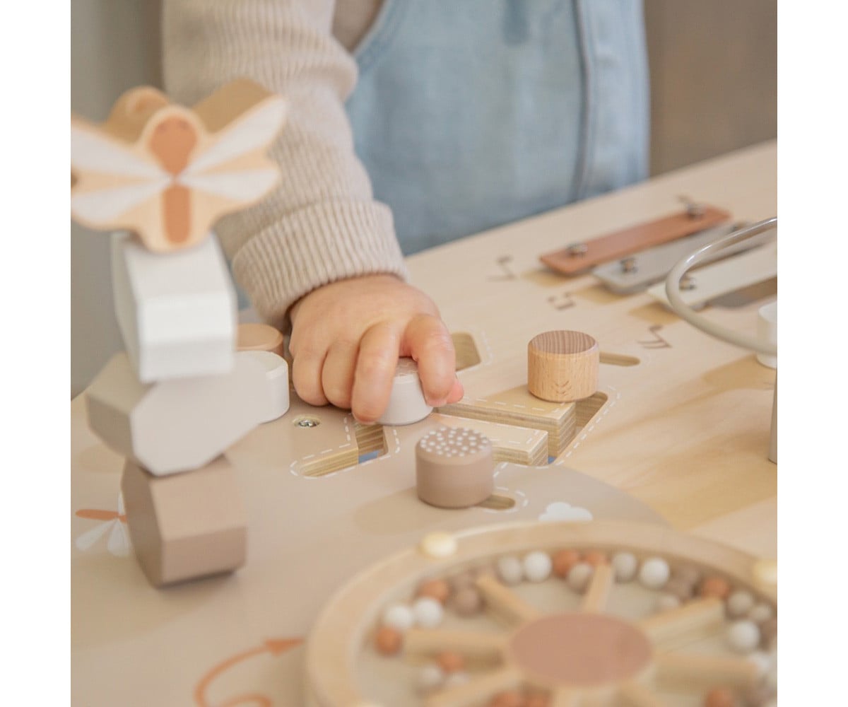 Mesa de Actividades de Madera Nougat