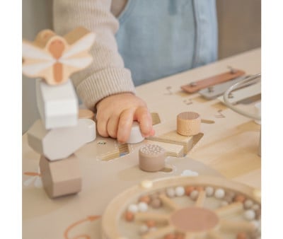 Mesa de Actividades de Madera Nougat