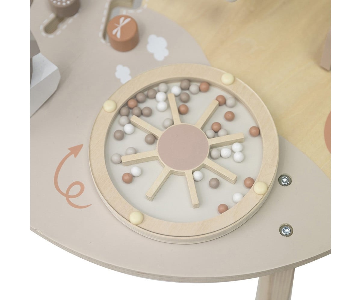 Mesa de Actividades de Madera Nougat