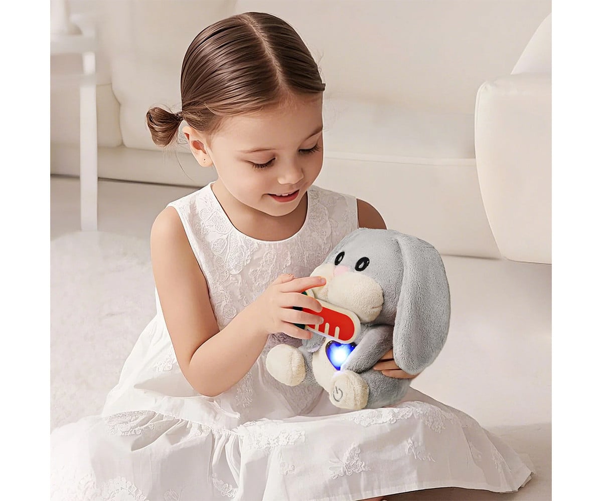 Peluche Interactivo Cuidado de Mascotas Mummy Bunny