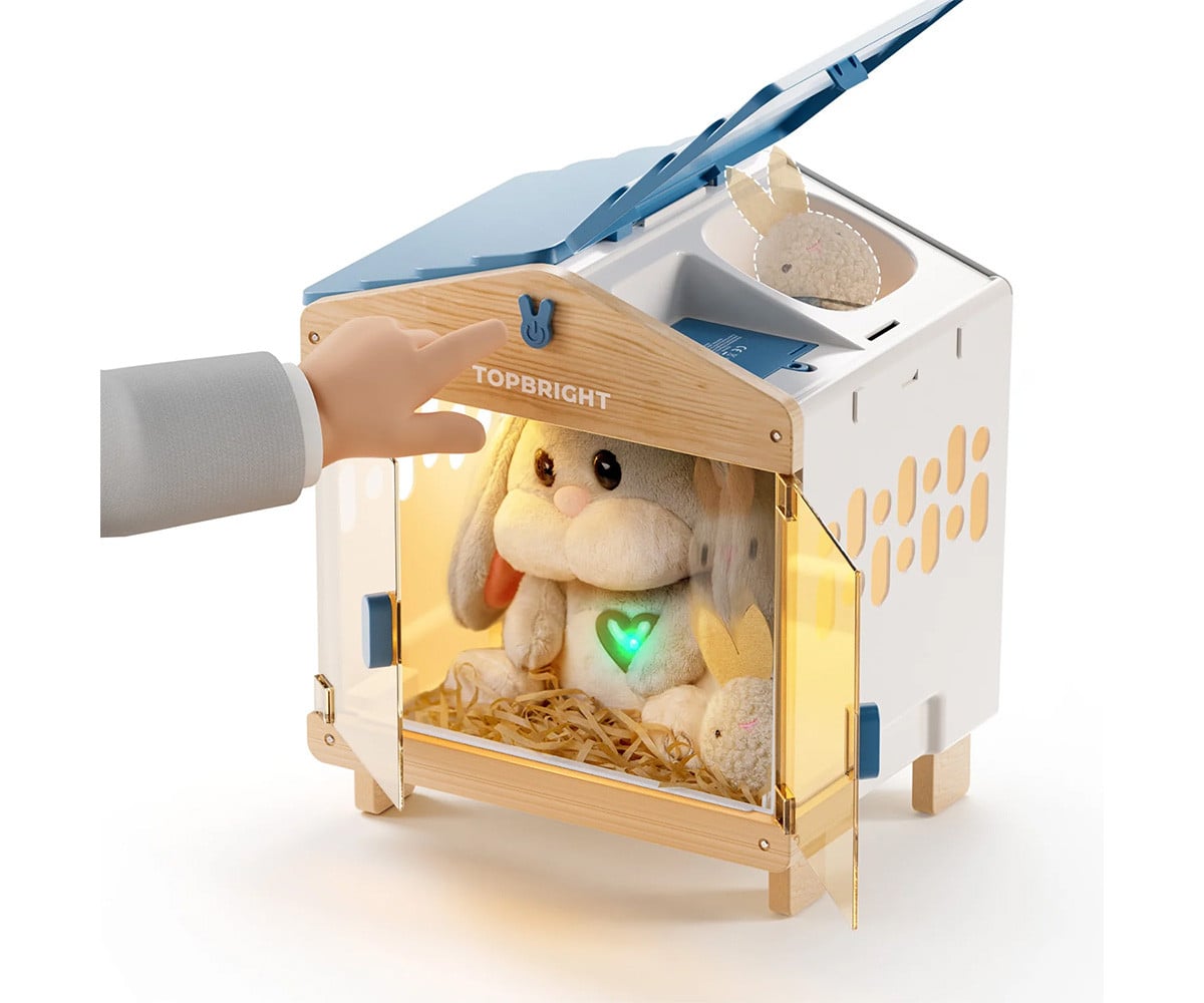 Peluche Interactivo Cuidado de Mascotas Mummy Bunny
