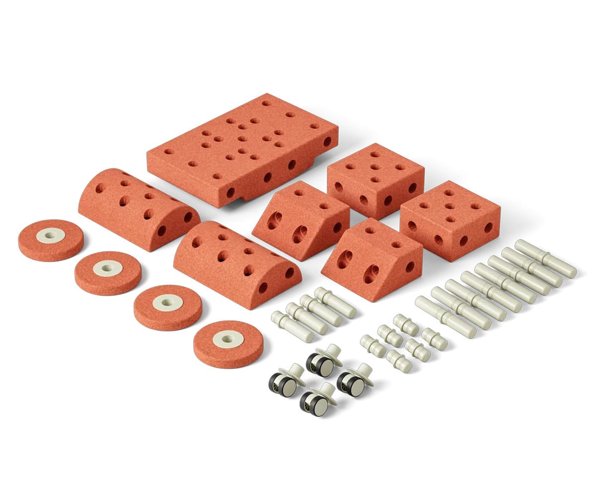 Kit de construção Dreamer Set Burnt Orange/Dusty Green
