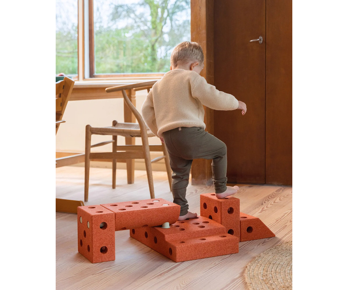 Kit de construção Explorer Set Orange/Dusty Green