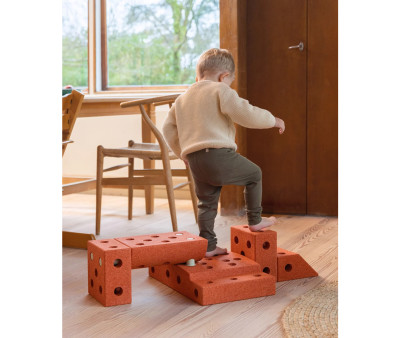 Kit de construção Explorer Set Orange/Dusty Green