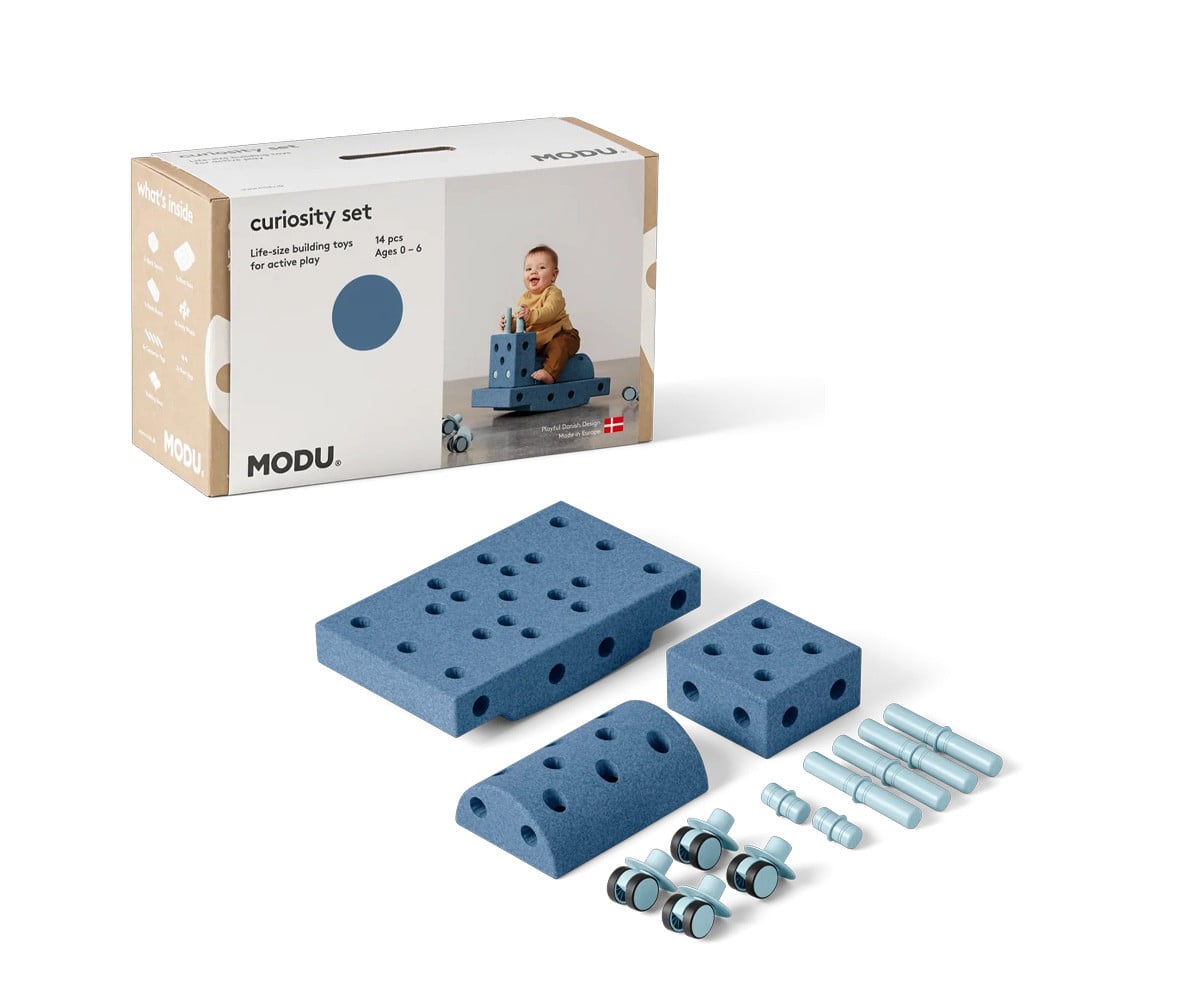Kit de construção Curiosity Set Deep Blue/Sky Blue