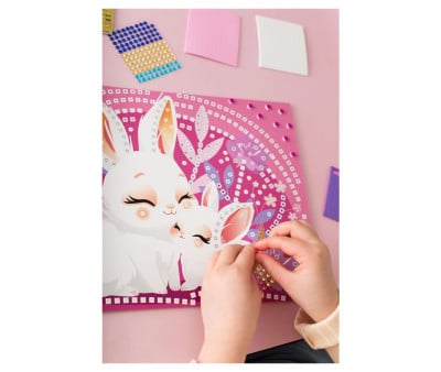 Kit Creativo Stick & Fun Mosaico Simpatici Animali