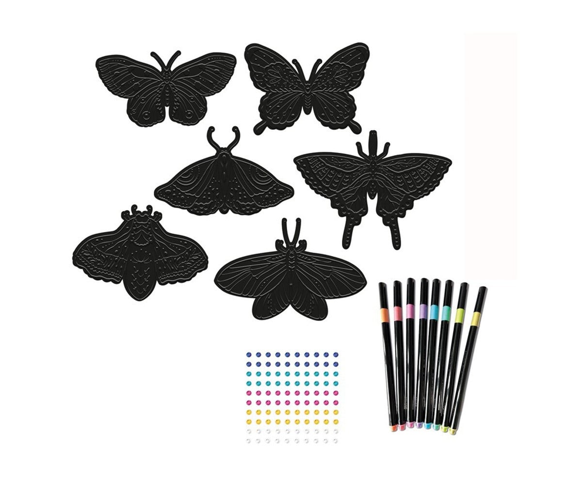 Kit Creativo Artissimo Pennarelli Colorati L Flamboyant Butterflies