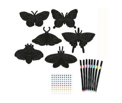 Kit Creativo Artissimo Pennarelli Colorati L Flamboyant Butterflies