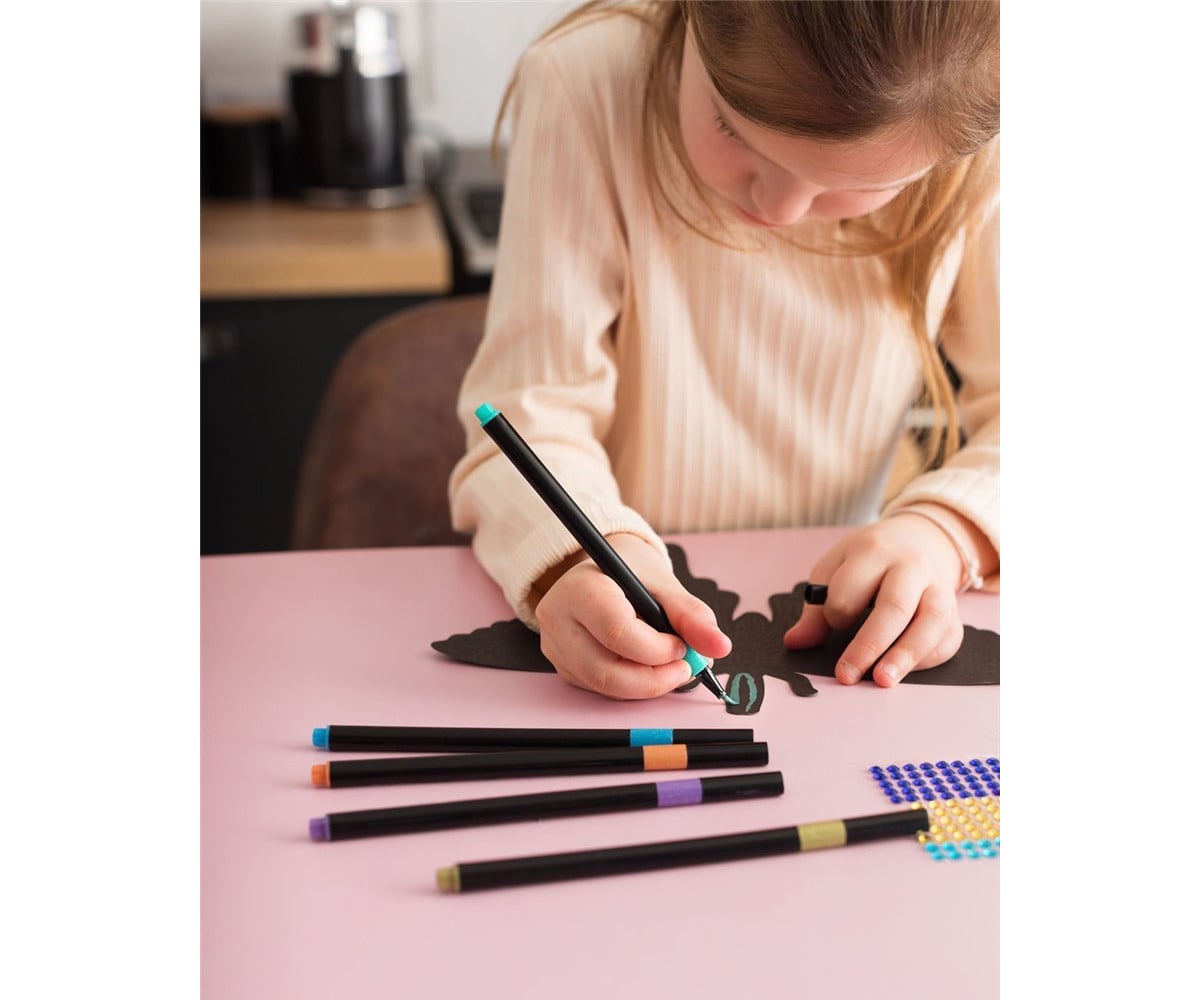 Kit Creativo Artissimo Pennarelli Colorati L Flamboyant Butterflies