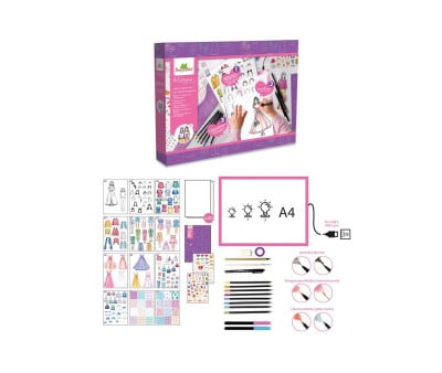 Kit Creativo Artissimo Mesa de Luz LED XXL Fashion Workshop