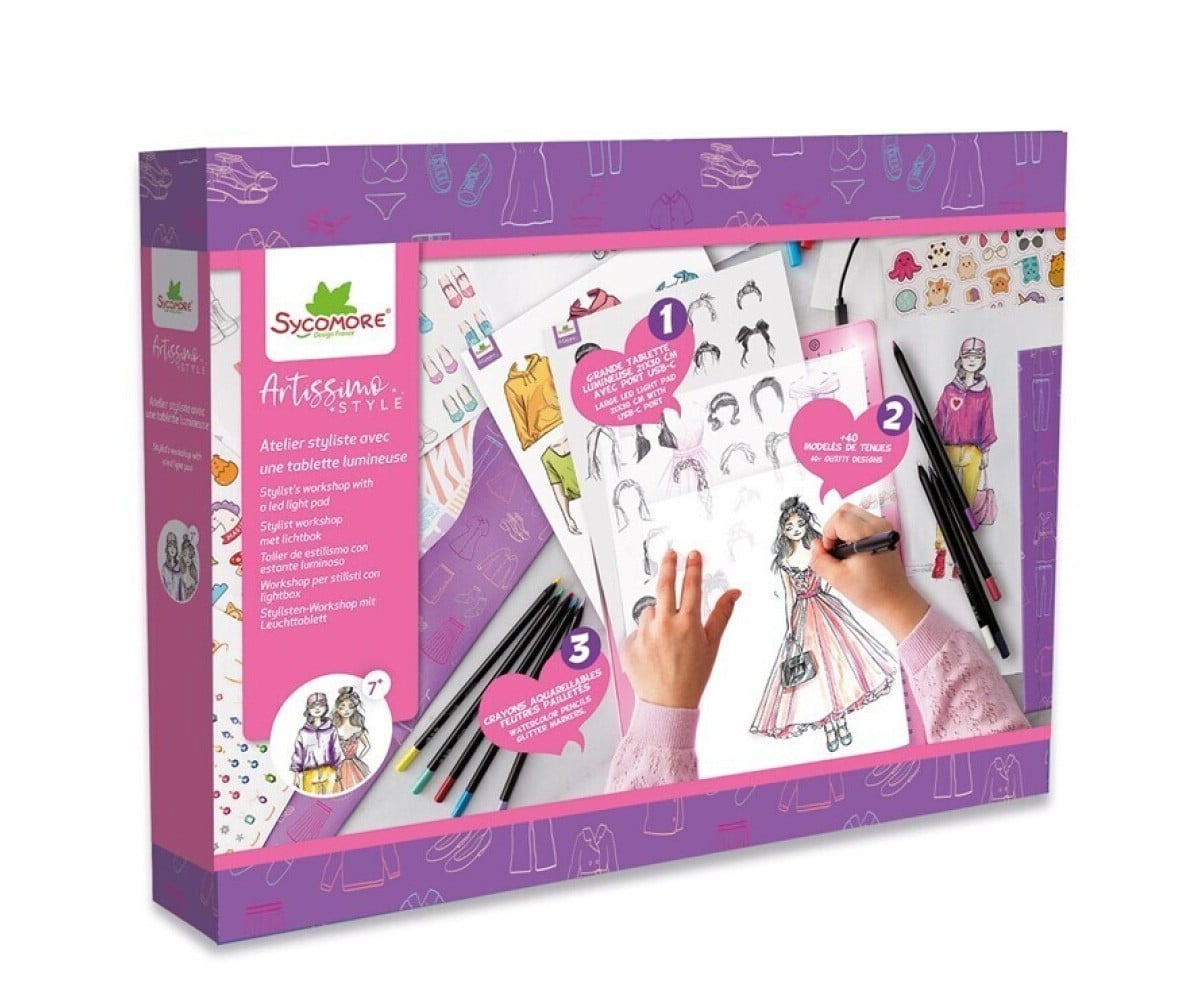 Kit Creativo Artissimo Mesa de Luz LED XXL Fashion Workshop