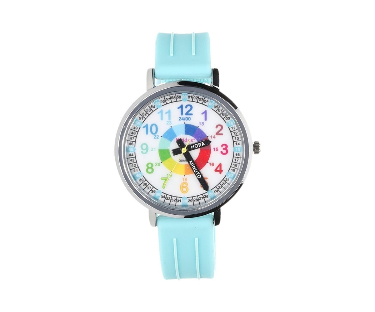Orologio Kiddus Time Teacher Turchese