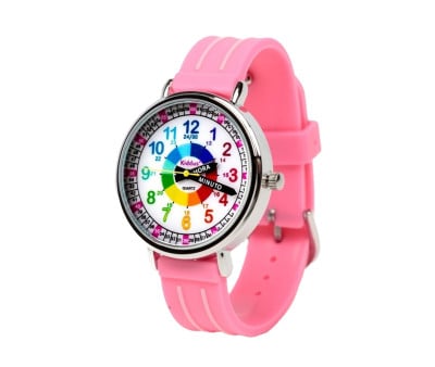 Orologio Kiddus Time Teacher Rosa