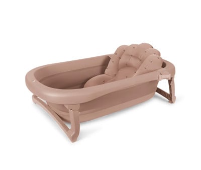 Bañera Plegable con Cojín para Bebé Blush