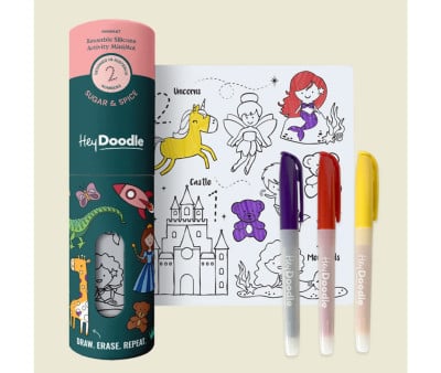Mini Tovaglietta da Colorare in Silicone Riutilizzabile Sugar & Spice