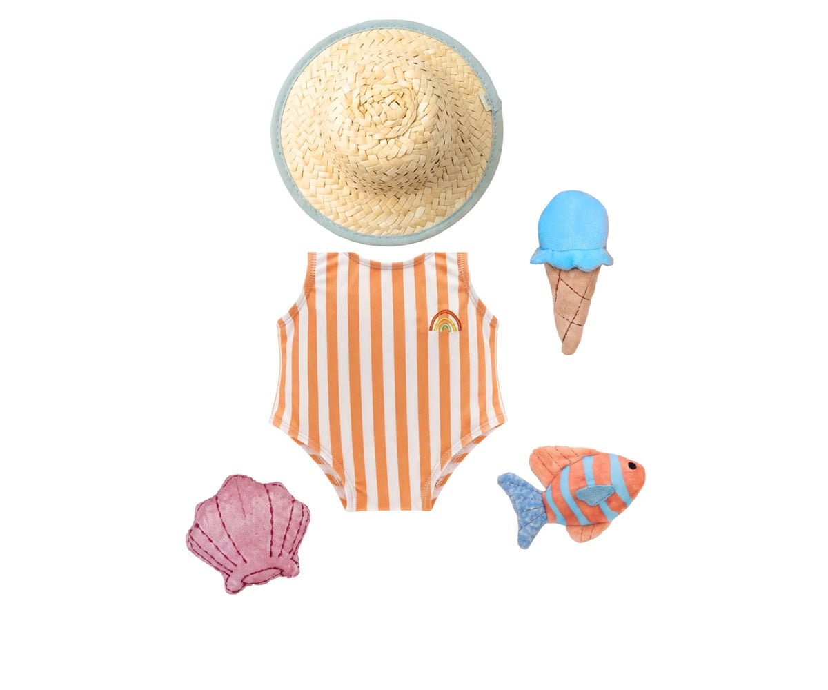 Conjunto de Playa para Muñecos Dinkum