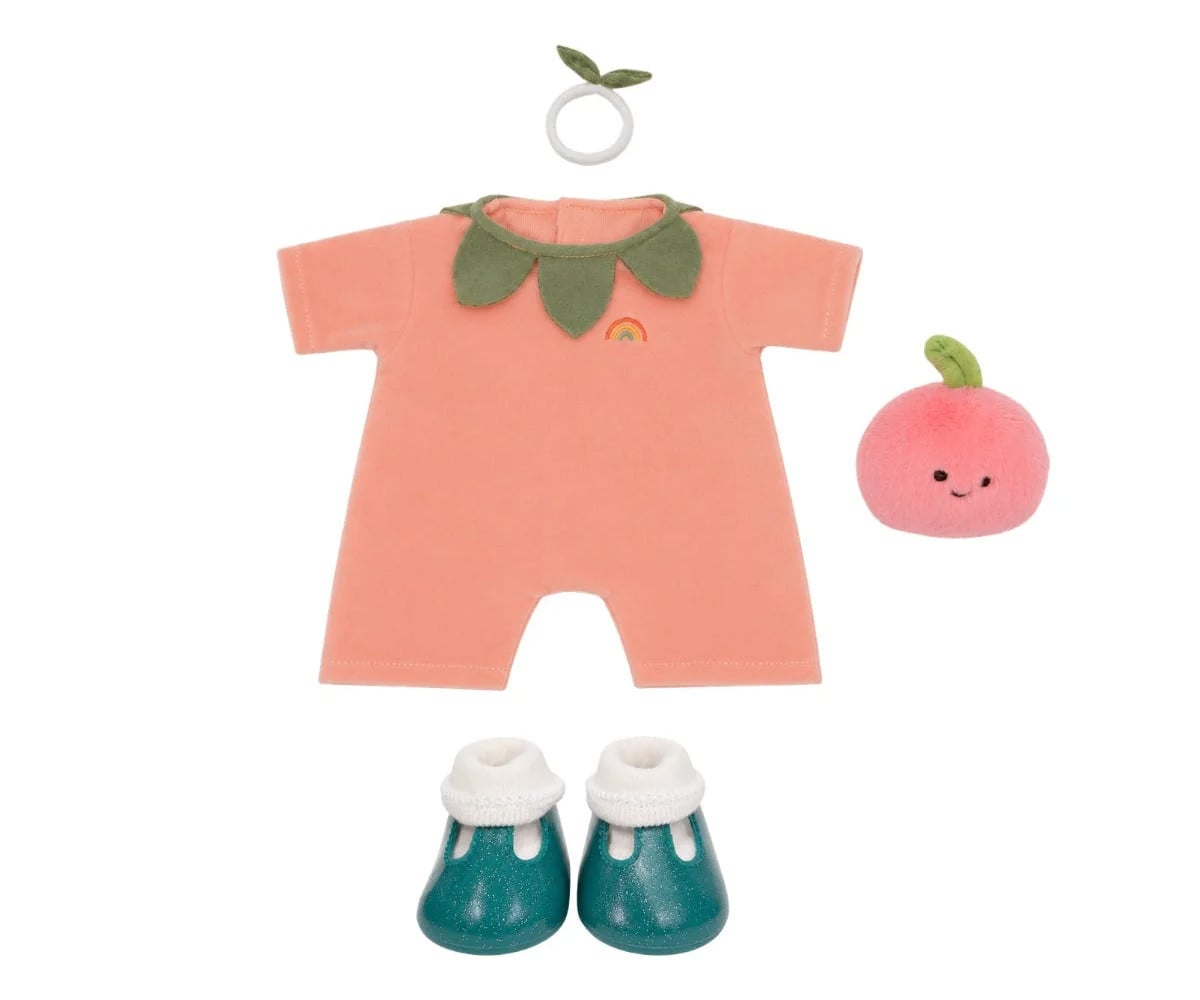 Disfraz Peach para Muñecos Dinkum