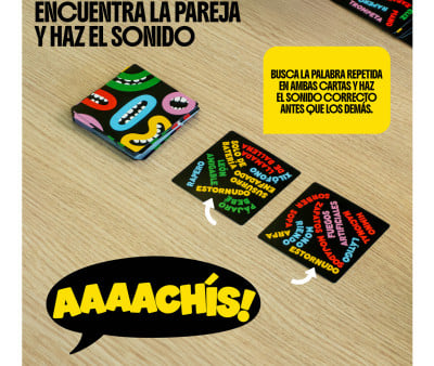 Juego de Cartas Rapidez y Sonido Alboroto