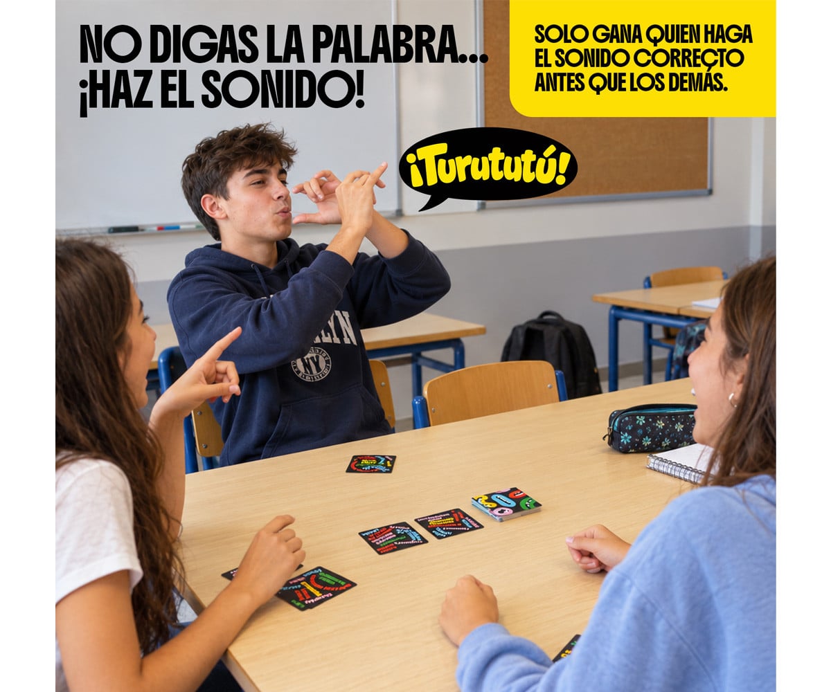 Juego de Cartas Rapidez y Sonido Alboroto