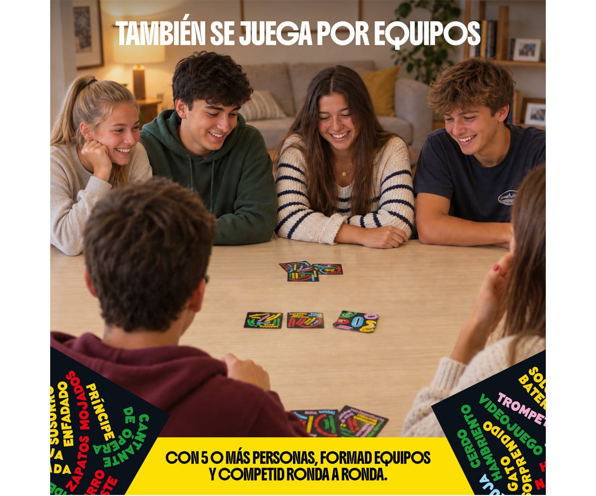Juego de Cartas Rapidez y Sonido Alboroto