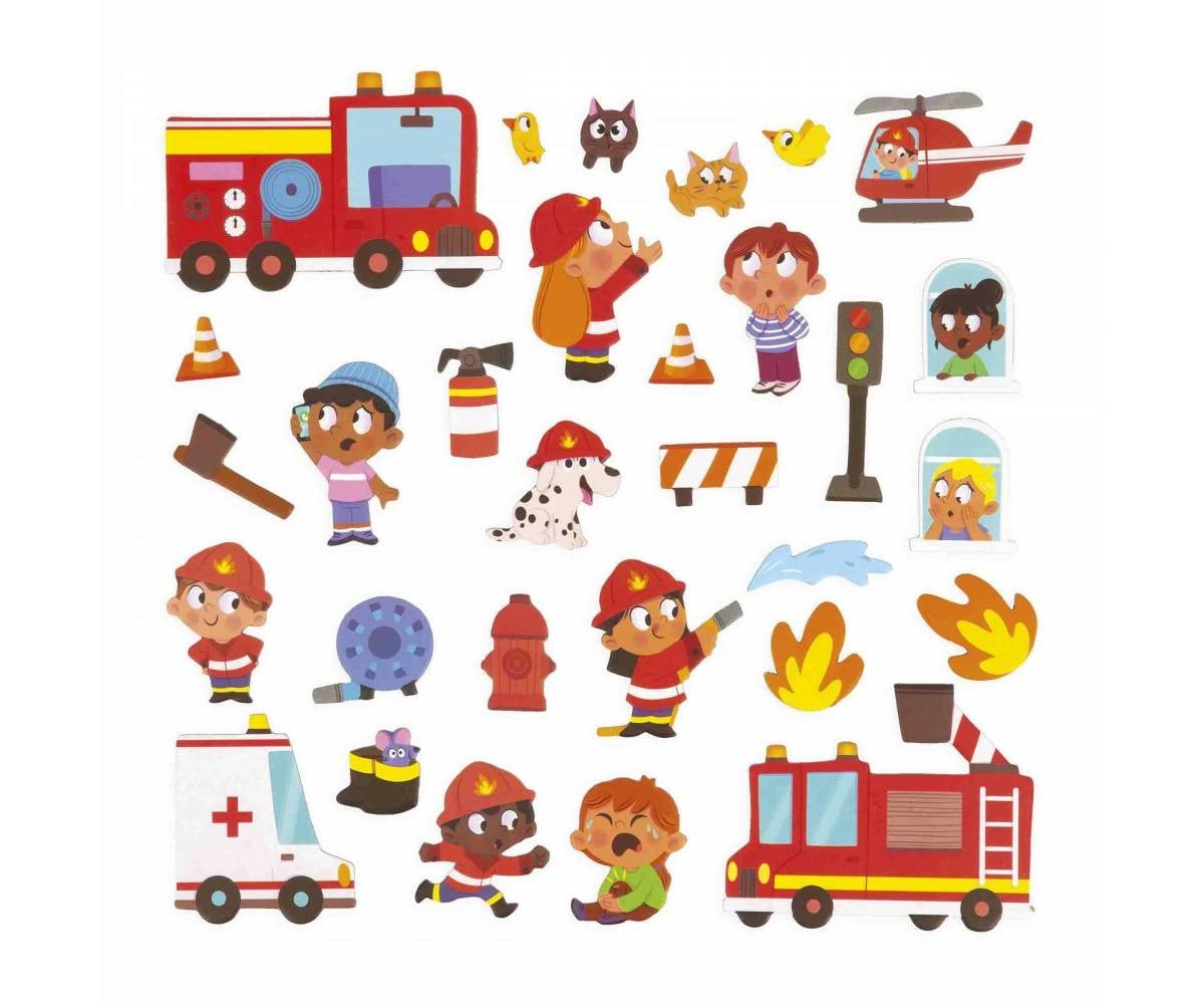 MagnetiStories Los Bomberos