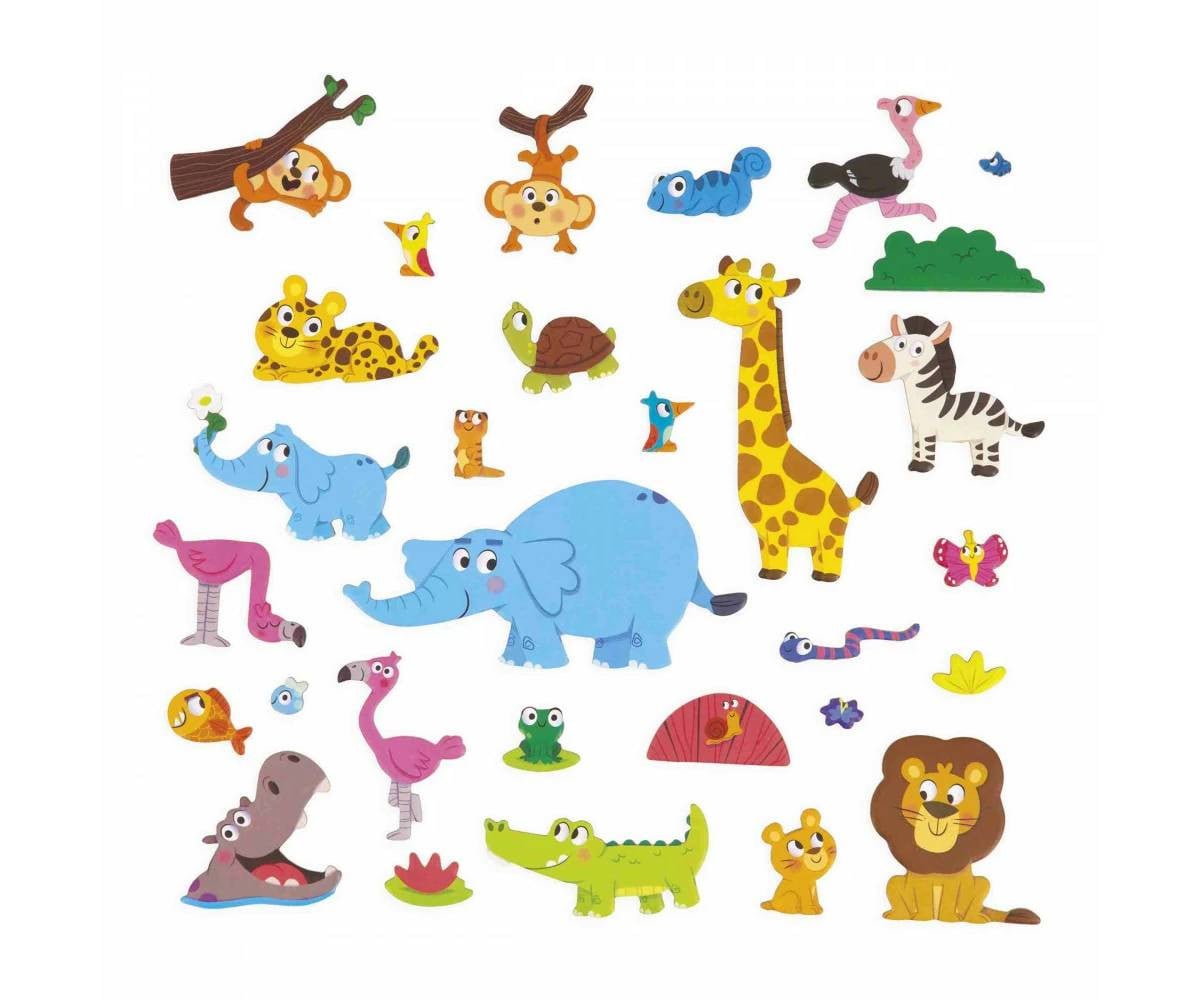 MagnetiStories Los Animales de África