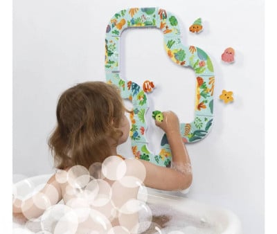 Puzzle Circuito de Baño Animales 13 Piezas