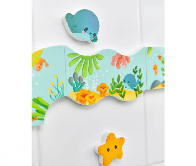 Puzzle Circuito de Baño Animales 13 Piezas