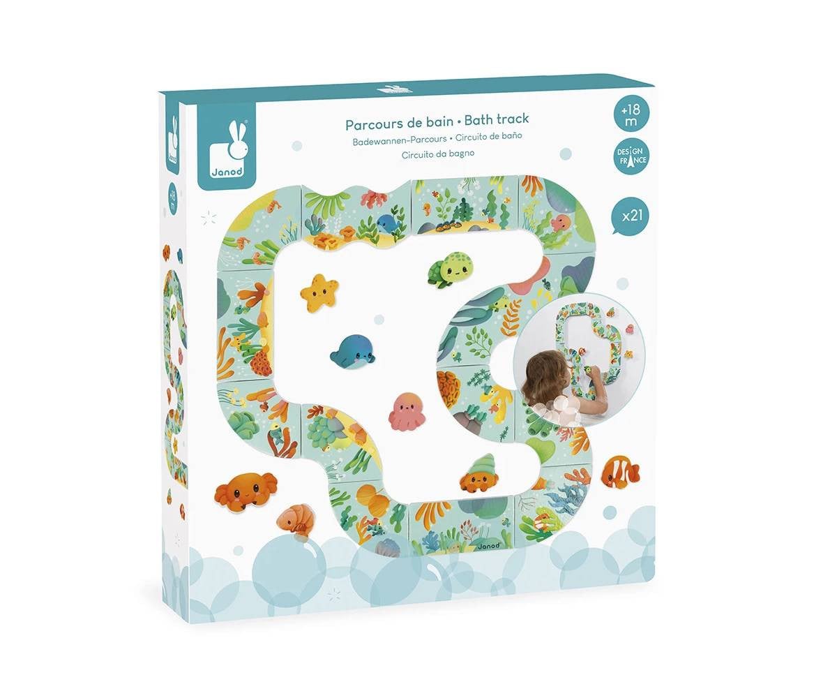 Puzzle Circuito de Baño Animales 13 Piezas