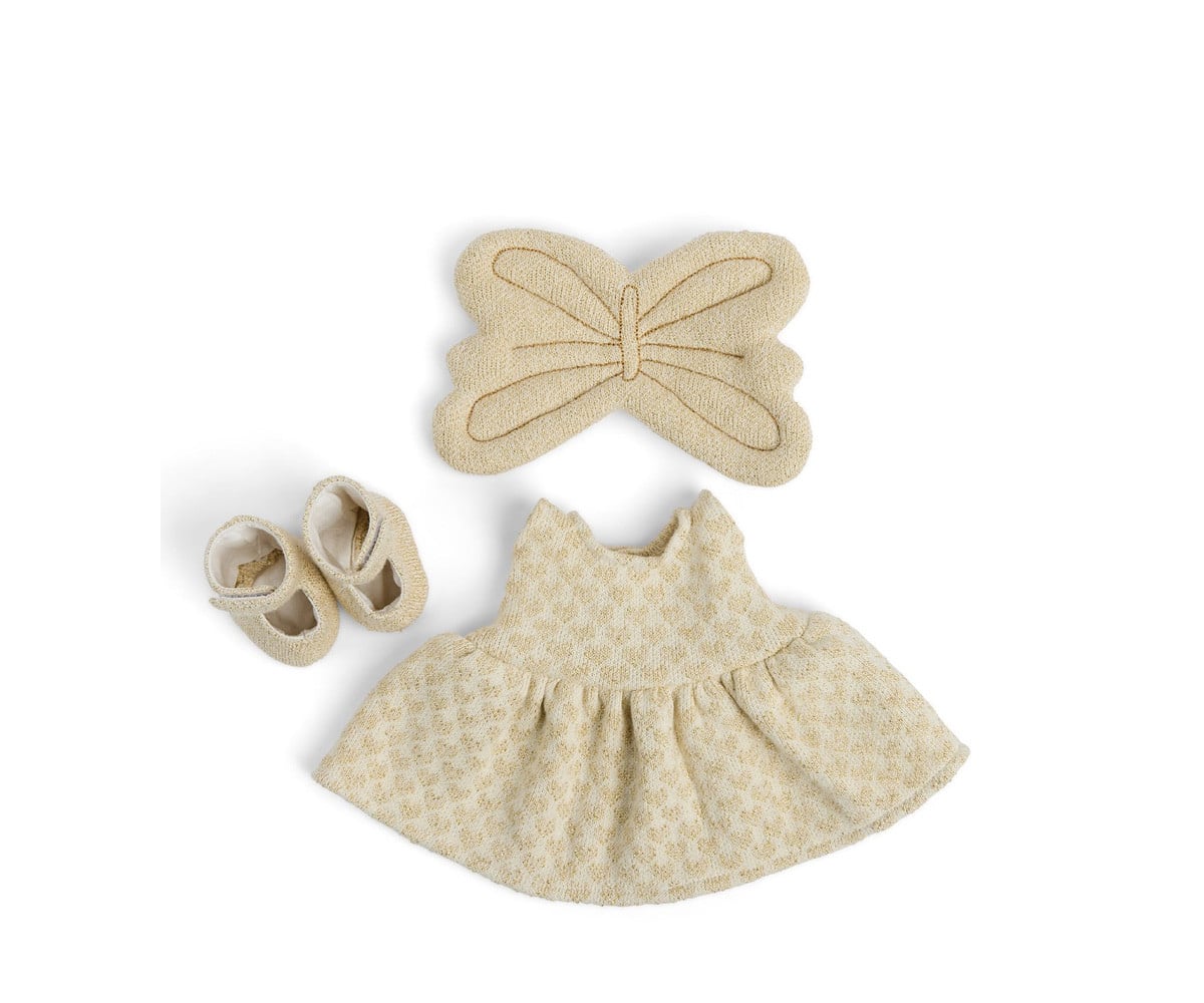 Disfraz de Hada con Zapatos y Alas para Muñeca Smallstuff