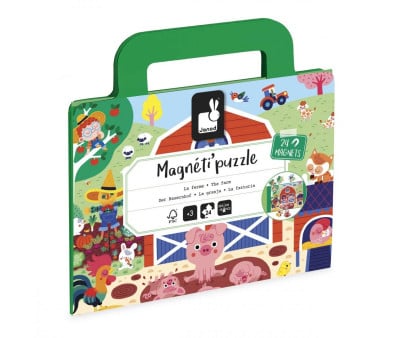 Magneti'Puzzle Granja 24 Piezas