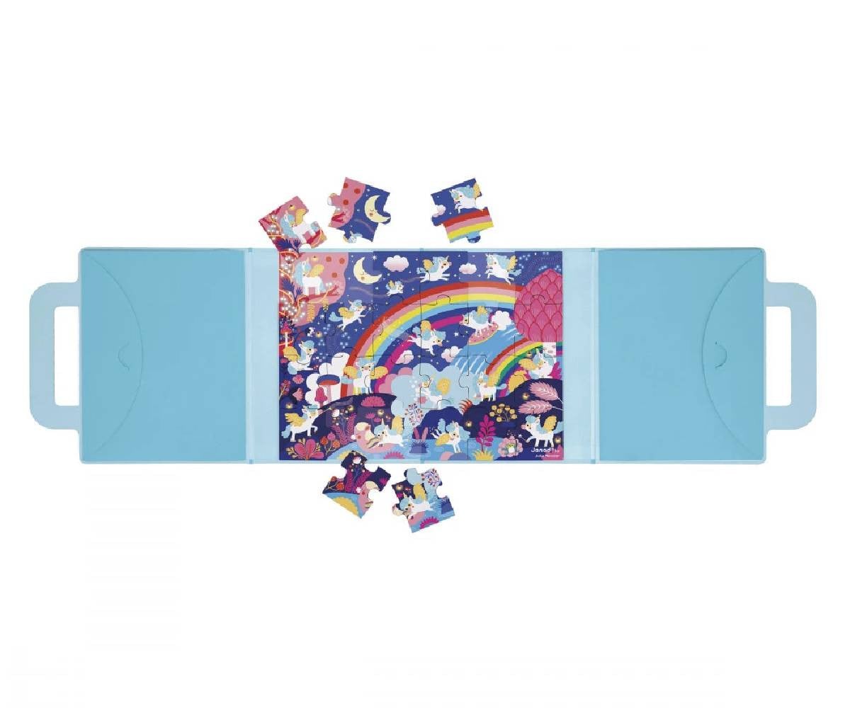 Magneti'Puzzle Unicornios 24 Piezas