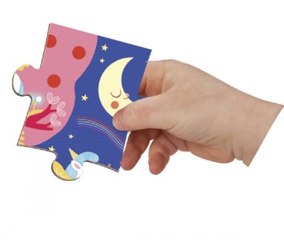Magneti'Puzzle Unicornios 24 Piezas