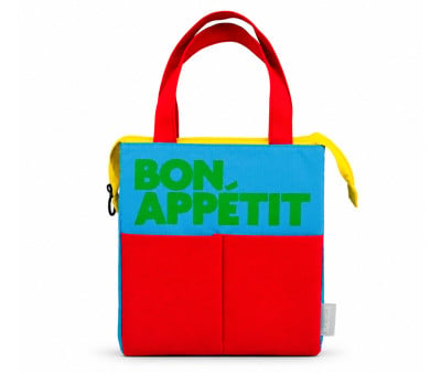 Bolsa Merienda Térmica Bon Appétit Multicolor Roja