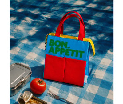 Bolsa Merienda Térmica Bon Appétit Multicolor Roja