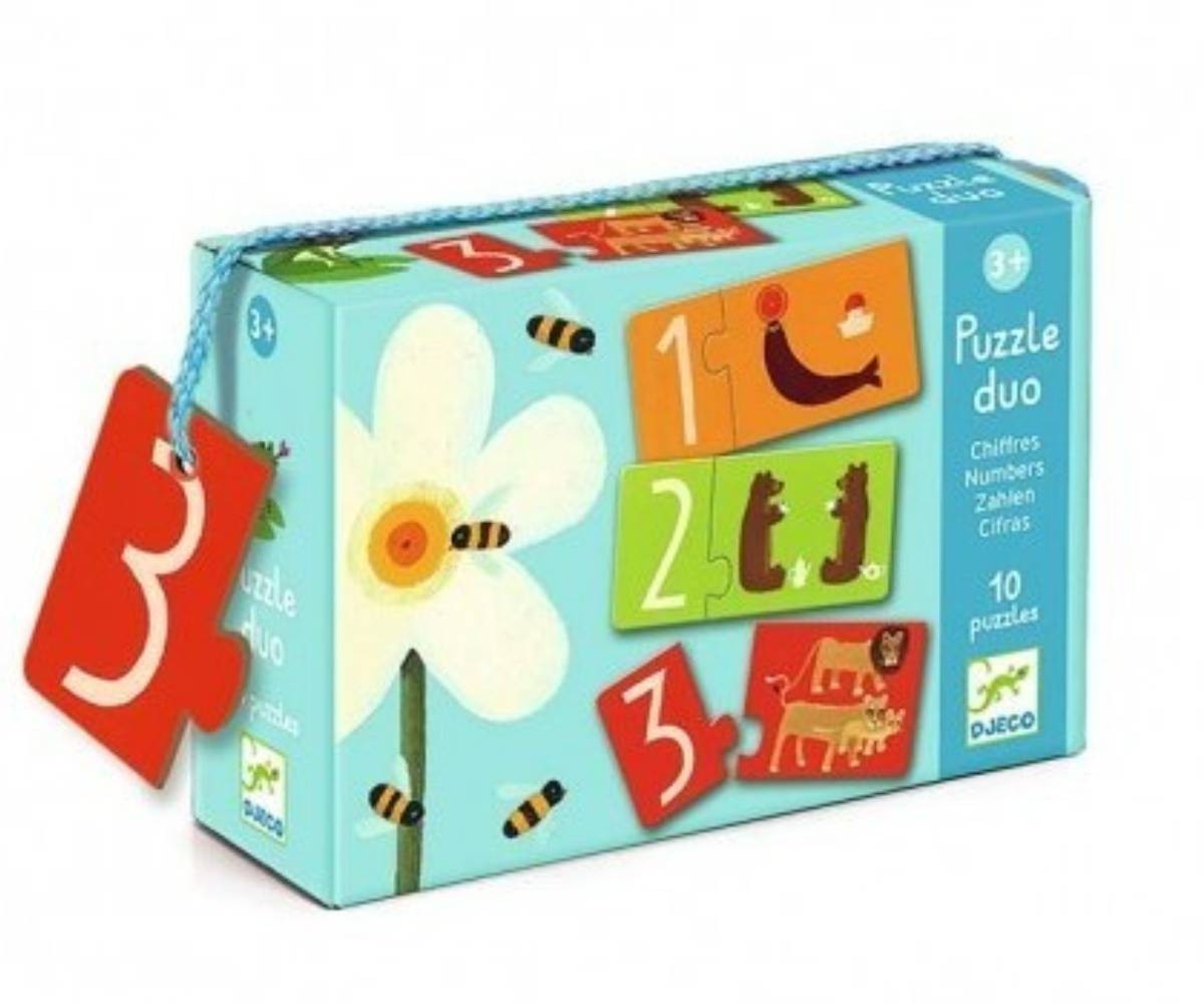 Educativos Puzzle dúo Números