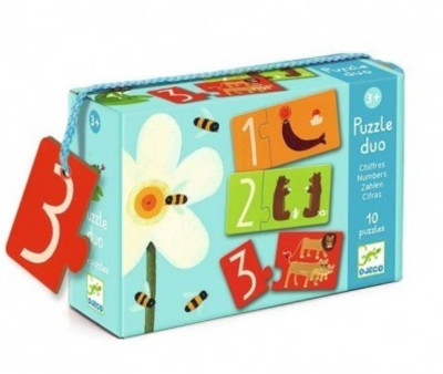 Educativos Puzzle dúo Números