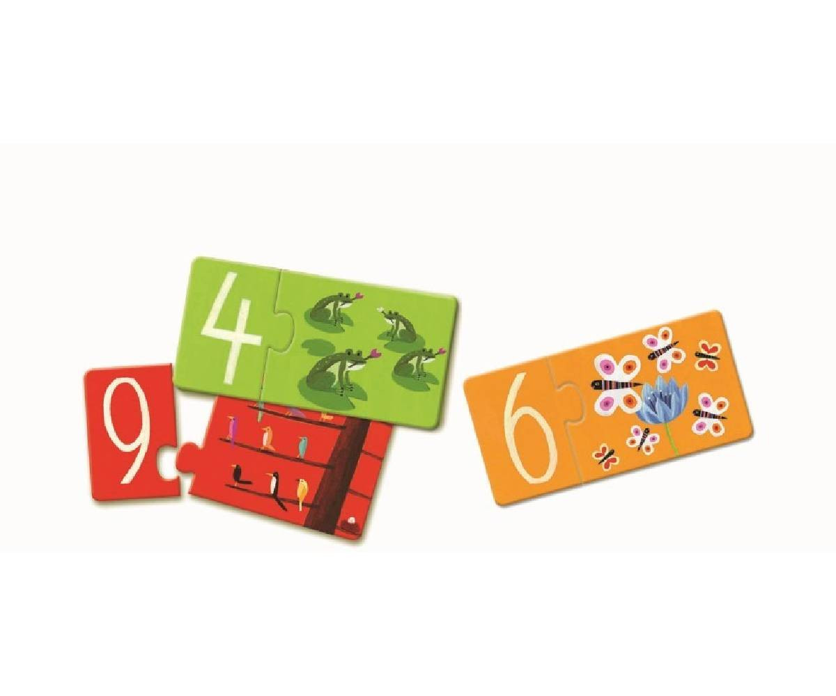 Educativos Puzzle dúo Números
