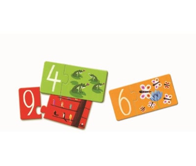 Educativos Puzzle dúo Números