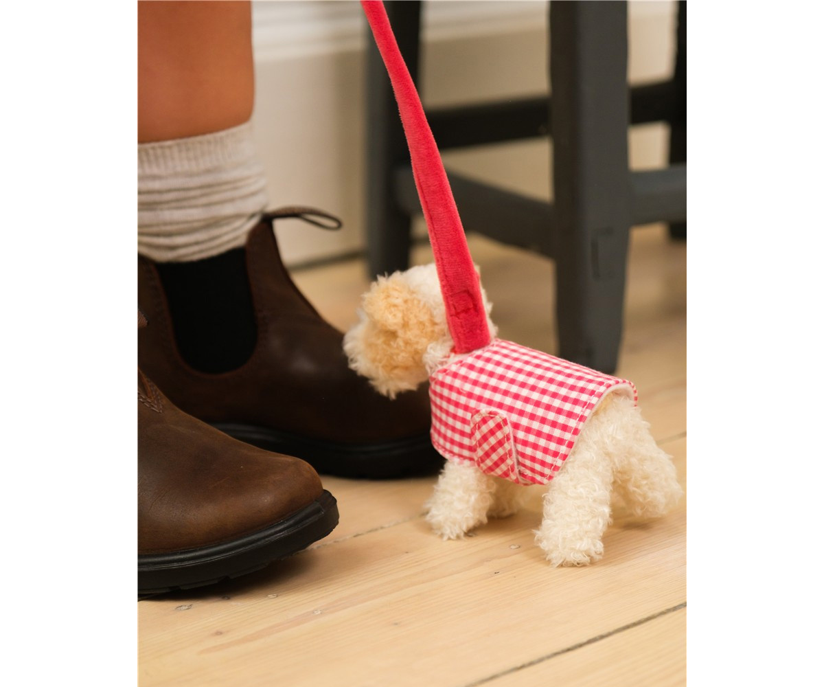 Peluche Perrito Mini Eliot con Correa y Abrigo