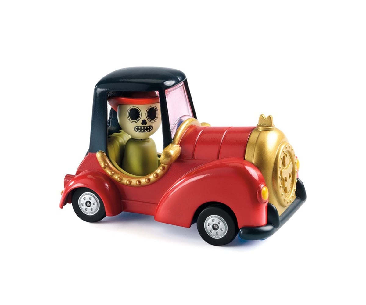 Carro Crazy Motors Red Skull