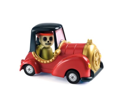 Carro Crazy Motors Red Skull