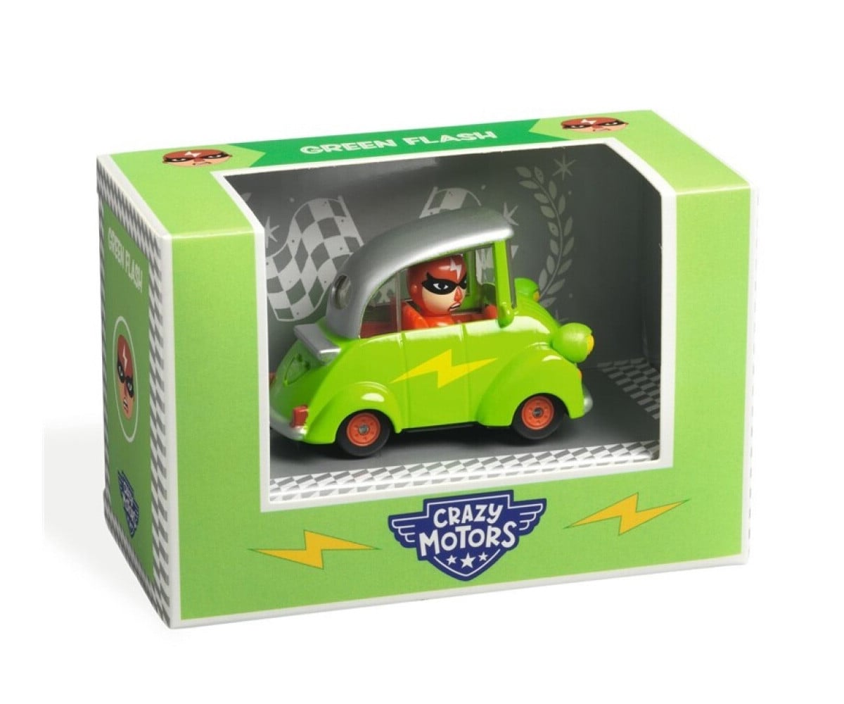 Carro Crazy Motors Green Flash