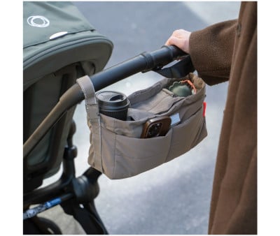 Bolso Carro Bebé Organizador Taupe