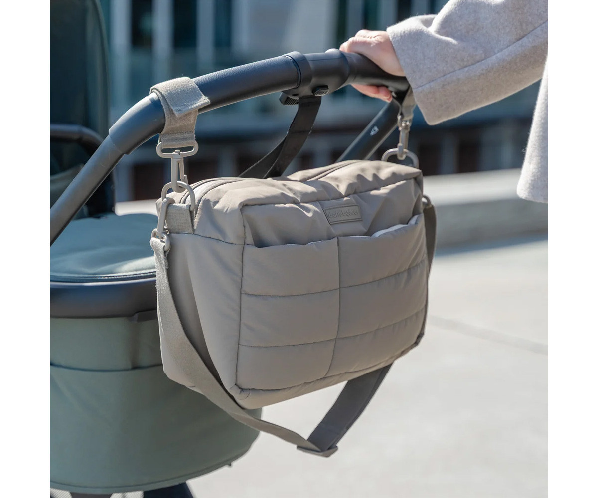 Bolso Acolchado para Carro Bebé Taupe