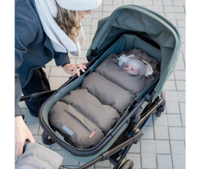 Saco de Invierno para Carro Bebé Taupe