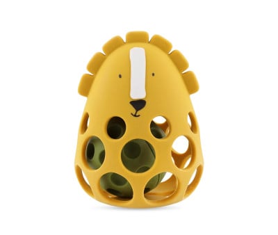 Sonajero Sensorial de Silicona Mr. Lion