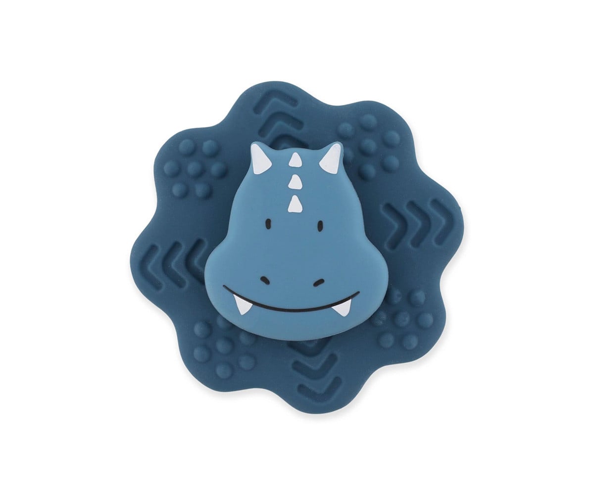 Spinner de Silicona con Ventosa para Bebé Mr. Triceratops