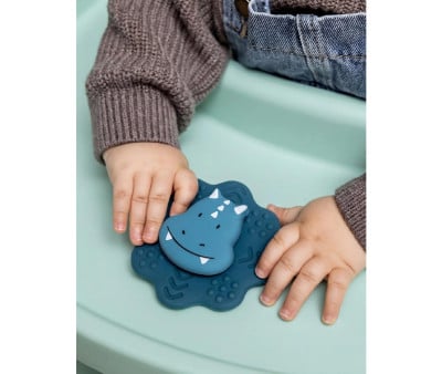 Spinner de Silicona con Ventosa para Bebé Mr. Triceratops