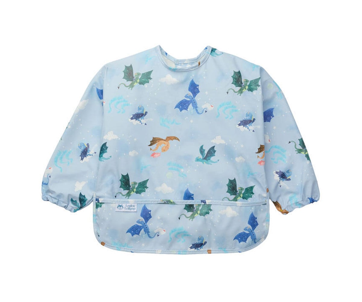 Babero Impermeable Manga Larga Magical Dragons